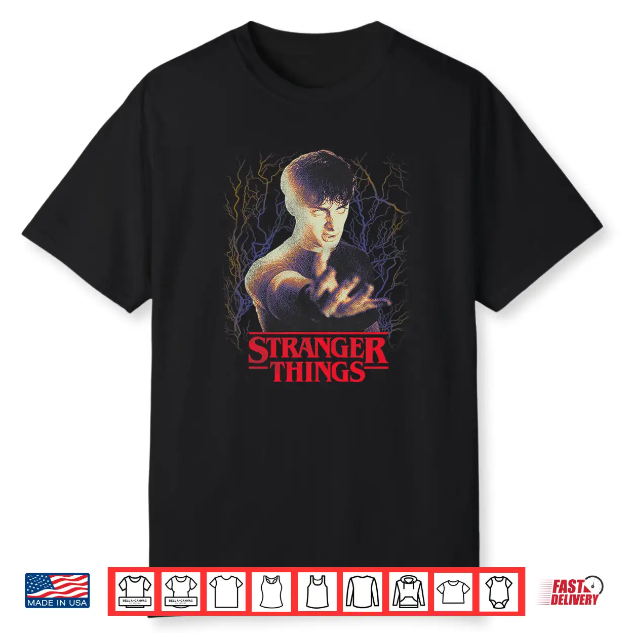 Stranger Things Season 5 Will Byers Epic Powers Metal Style Shirt Stranger Things Season 5 Will Byers Epic Powers Metal Style Shirt