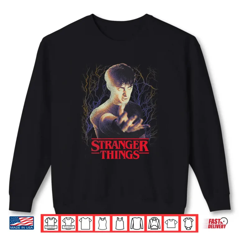 Sweatshirt Stranger Things Season 5 Will Byers Epic Powers Metal Style Shirt