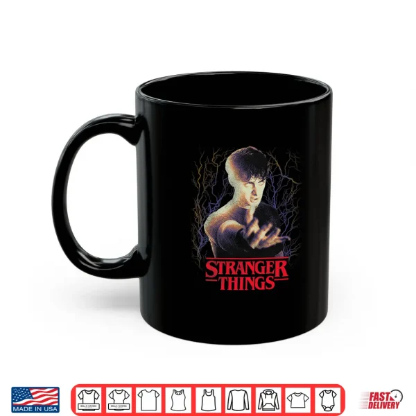 Stranger Things Season 5 Will Byers Epic Powers Metal Style Shirt 3 Mug Stranger Things Season 5 Will Byers Epic Powers Metal Style Shirt