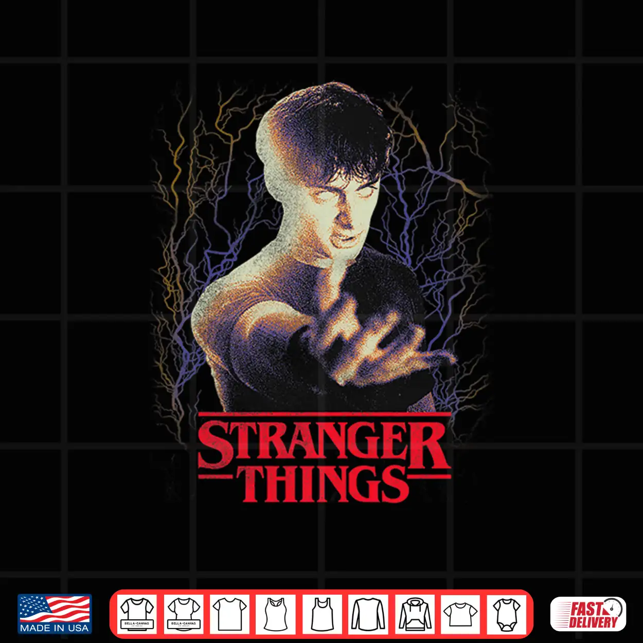 Stranger Things Season 5 Will Byers Epic Powers Metal Style Shirt Stranger Things Season 5 Will Byers Epic Powers Metal Style Shirt