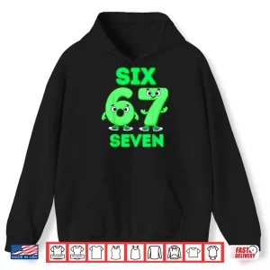 Hoodie 67 Italian Brainrot Funny Italian Brainrot Kids 67 Six Seven Shirt