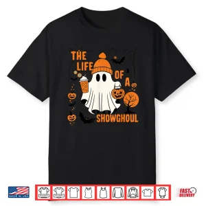 The Life Of A Showghoul Halloween Costume Bow Boo Shirt