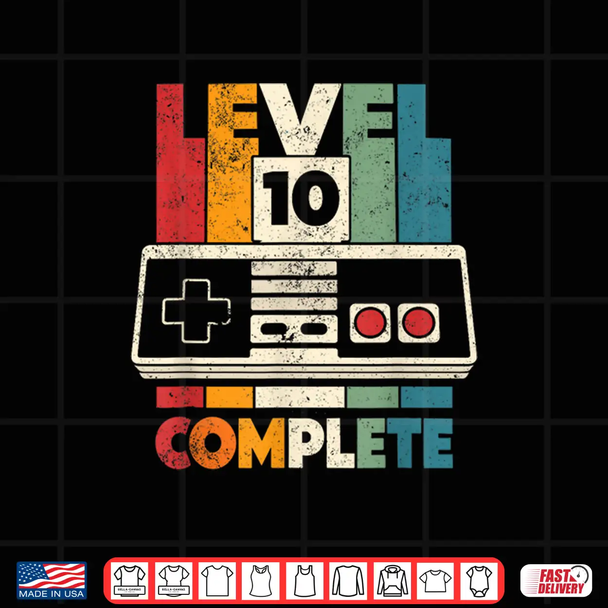 10Th Wedding Anniversary Him Her Vintage Level 10 Complete Shirt 10Th Wedding Anniversary Him Her Vintage Level 10 Complete Shirt