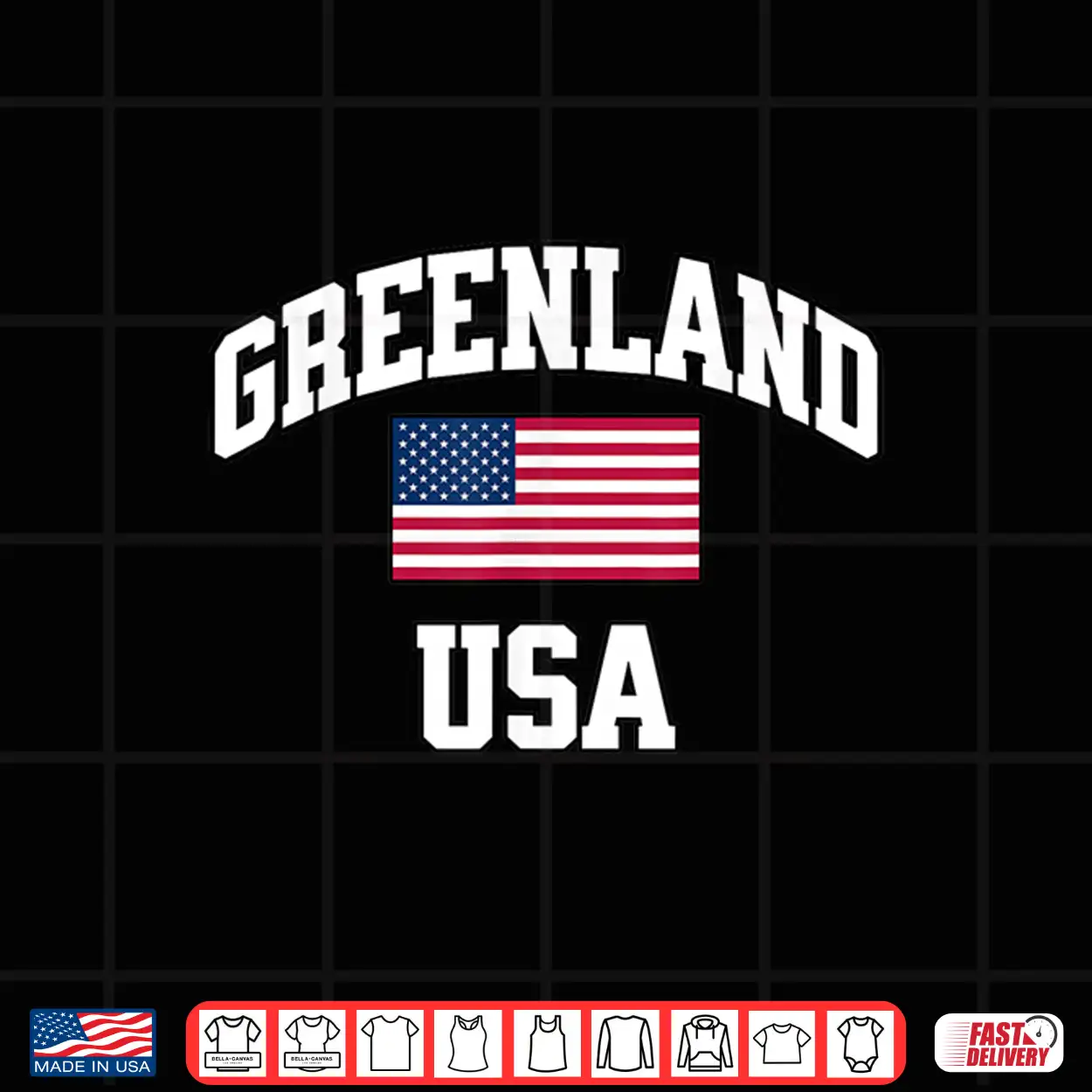 Funny Greenland Usa Joining United States Greenland America Shirt Funny Greenland Usa Joining United States Greenland America Shirt