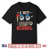 I Hit 100 Days Of School Baseball Kids Boy Teacher 100Th Day Shirt