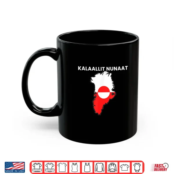Mug Kalaallit Nunaat Sovereign I Stand With Greenland Flag Shirt