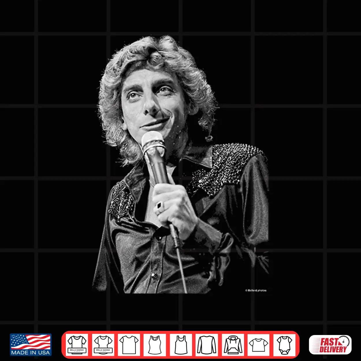 Mandy Singer Barry Manilow Live By Allan Ballard Shirt Mandy Singer Barry Manilow Live By Allan Ballard Shirt