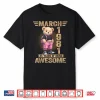 March 1981 45Th Birthday 45 Year Teddy Bear Being Awesome Shirt