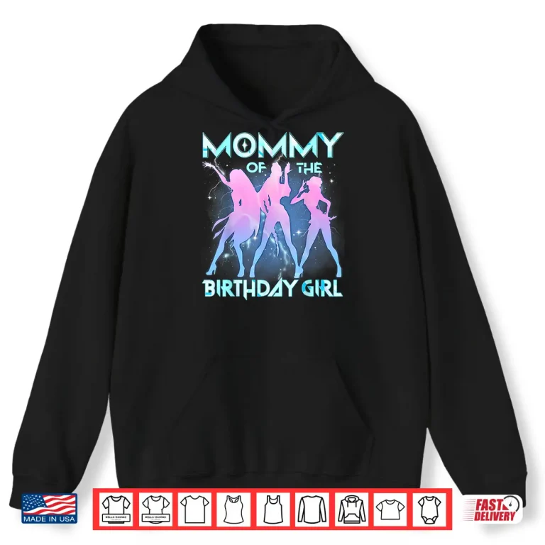 Hoodie Mommy Of The Birthday Girl Kpop Family Matching Party Shirt