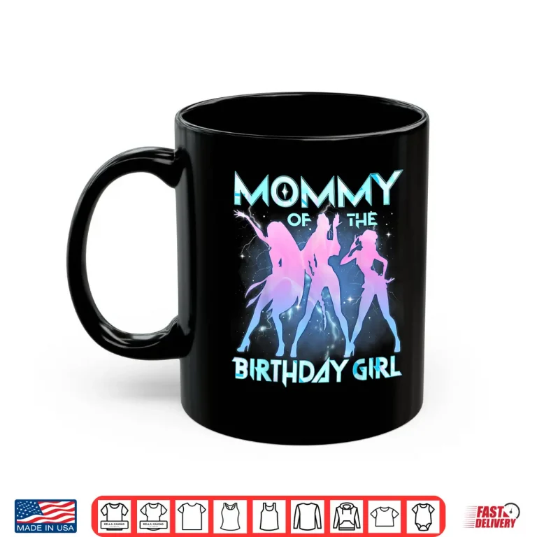 Mug Mommy Of The Birthday Girl Kpop Family Matching Party Shirt