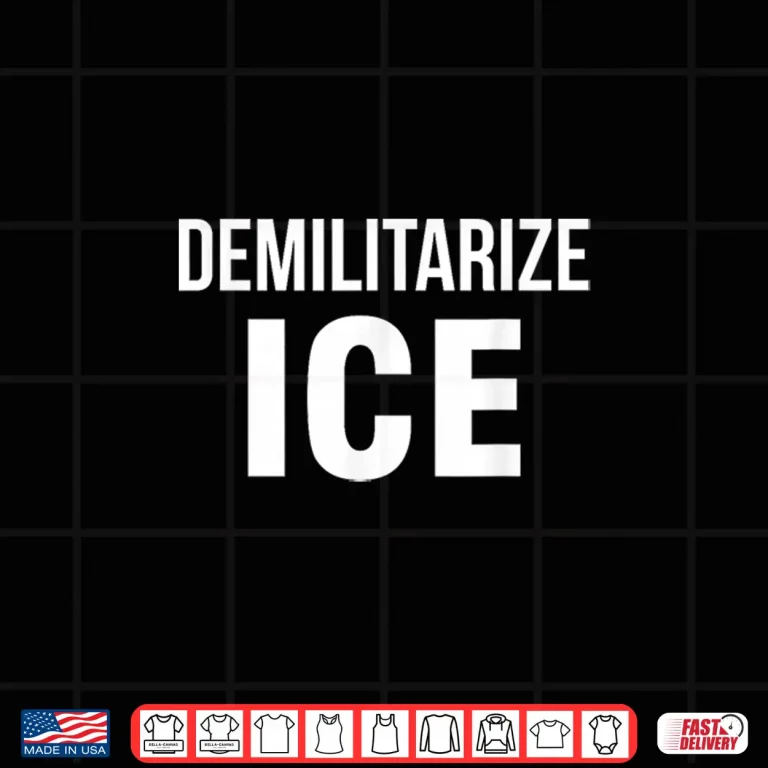 Design Demilitarize Ice Shirt