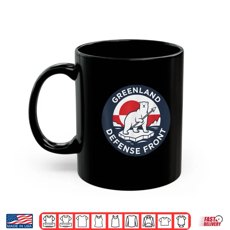 Mug Greenland Guard Polar Bear Spear Arctic Emblem Shirt