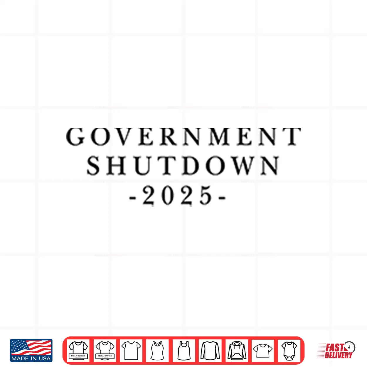 Government Shutdown 2025 Shirt Government Shutdown 2025 Shirt