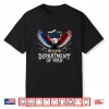 Department Of War Military Patriotic Eagle Us Flag Veteran Shirt