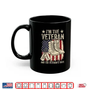 Mug Veteran Wife Proud American Veteran Wife Veterans Day Shirt