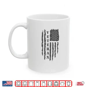 Mug Veteran American Flag Memorial Day Patriotic Soldiers Army Shirt