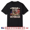 Veteran Dad Mom Grandpa American Flag Usa Veterans Day Shirt