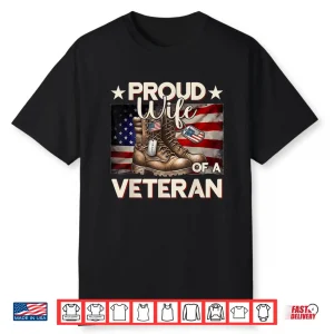 Veteran Dad Mom Grandpa American Flag Usa Veterans Day Shirt