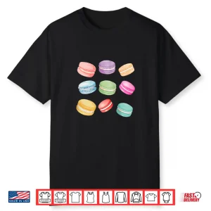 Macaron Cookies Retro Trendy Artistic Pastel Foodie Cute Shirt