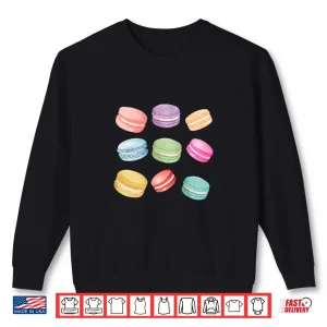 Macaron Cookies Retro Trendy Artistic Pastel Foodie Cute Shirt 2 Sweatshirt Macaron Cookies Retro Trendy Artistic Pastel Foodie Cute Shirt