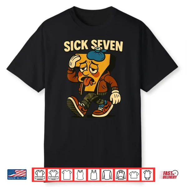 Sick Seven 67 Halloween Costume Funny Six Seven Meme Shirt