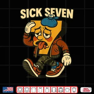 Design Sick Seven 67 Halloween Costume Funny Six Seven Meme Shirt