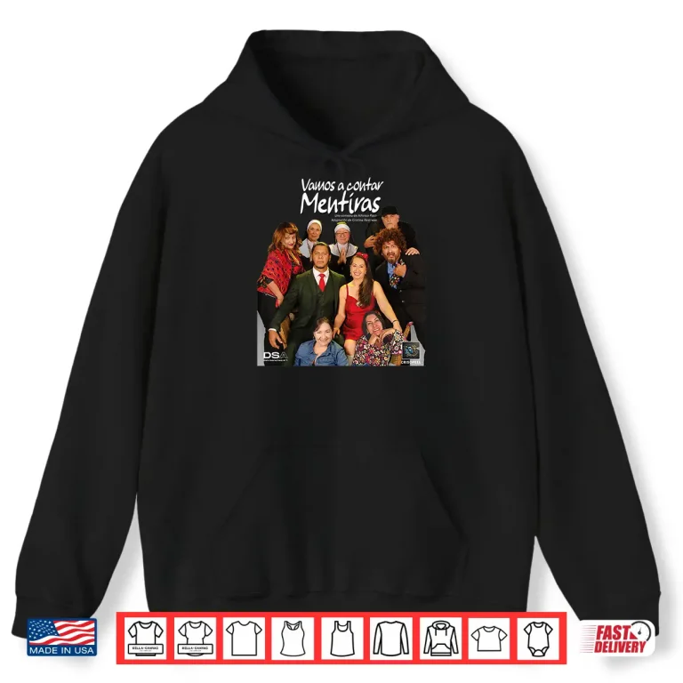 Hoodie Vamos a Contar Mentiras W Background Shirt