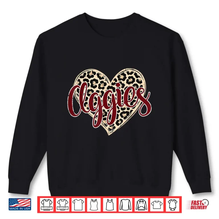 Sweatshirt Aggies Heart Shirt