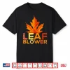Leaf Blower Adult Halloween Matching Couples Costume Shirt