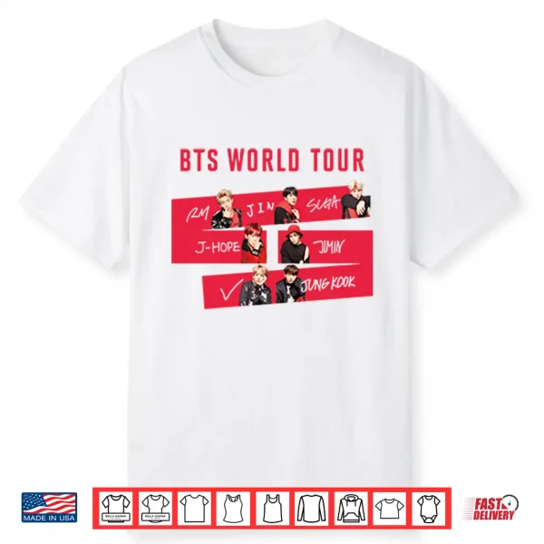 Bts World Tour 2026 Shirt
