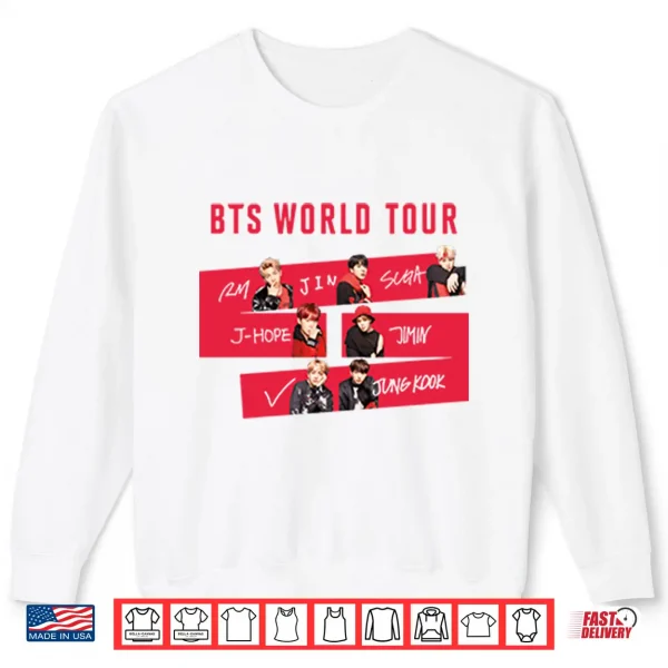 Sweatshirt Bts World Tour 2026 Shirt