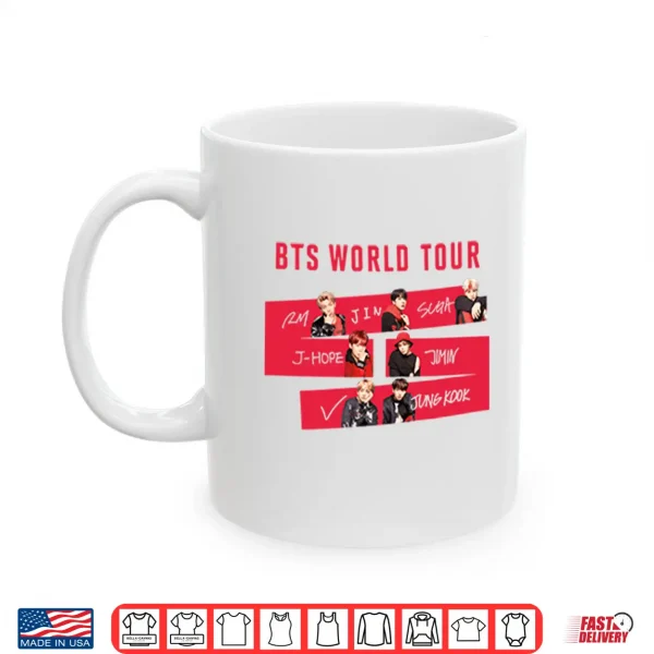 Mug Bts World Tour 2026 Shirt