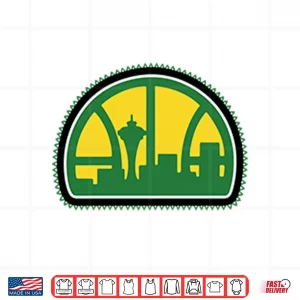 Design Detlef Schrempf Seattle Supersonics Shirt