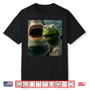Kermit The Frog Smoking Meme Shirt