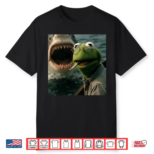 Kermit The Frog Smoking Meme Shirt