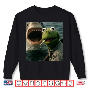 Kermit The Frog Smoking Meme Shirt 2 Sweatshirt Kermit The Frog Smoking Meme Shirt