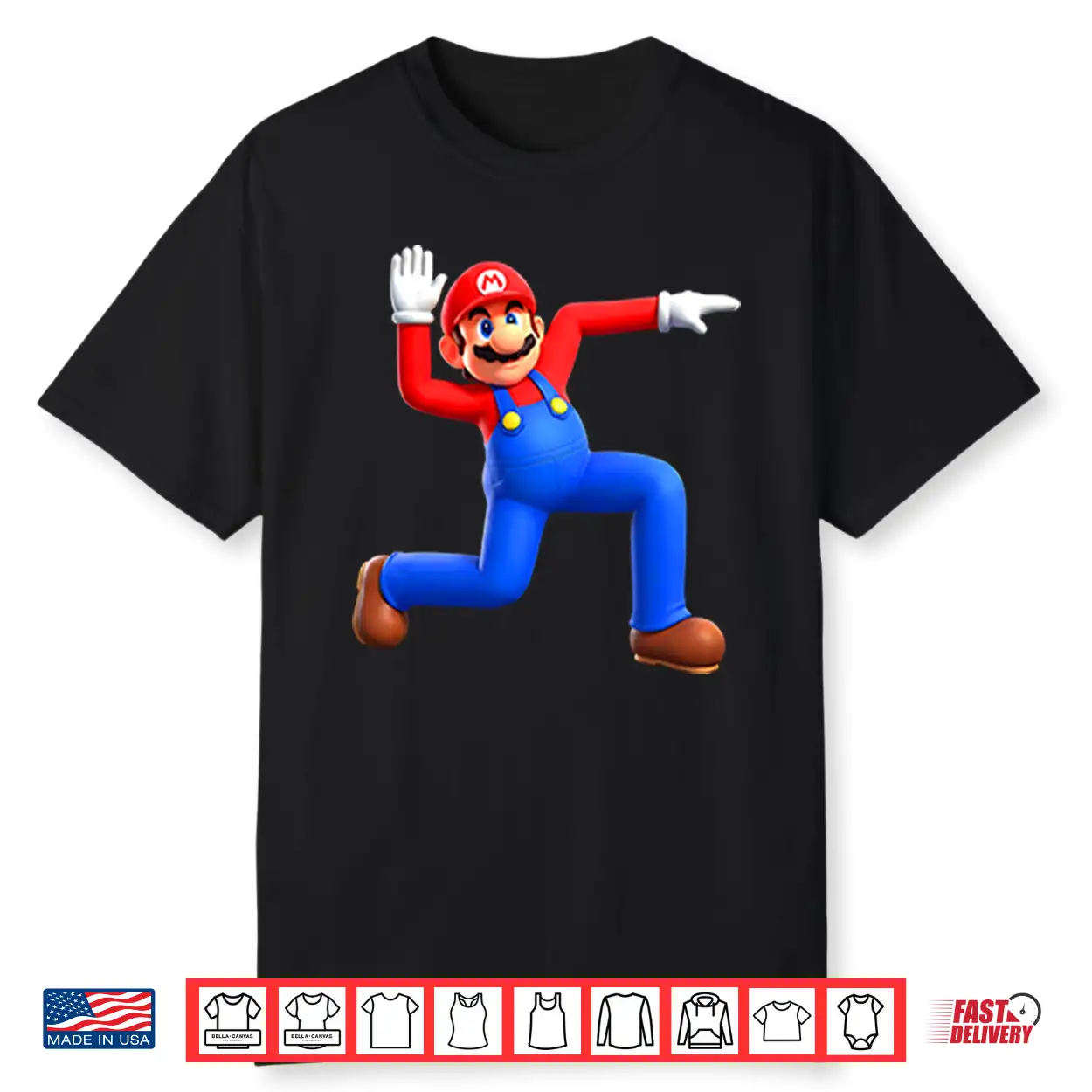 Mario Super Mario Bros Shirt Mario Super Mario Bros Shirt
