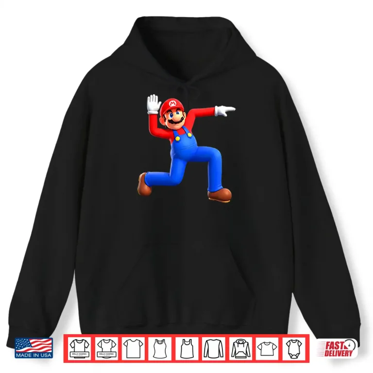 Hoodie Mario Super Mario Bros Shirt