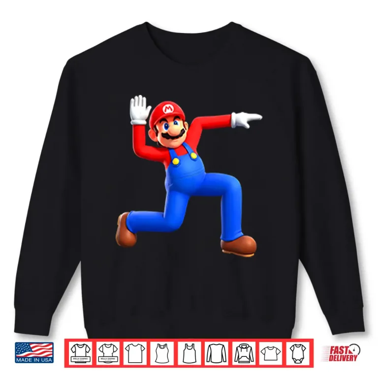 Sweatshirt Mario Super Mario Bros Shirt