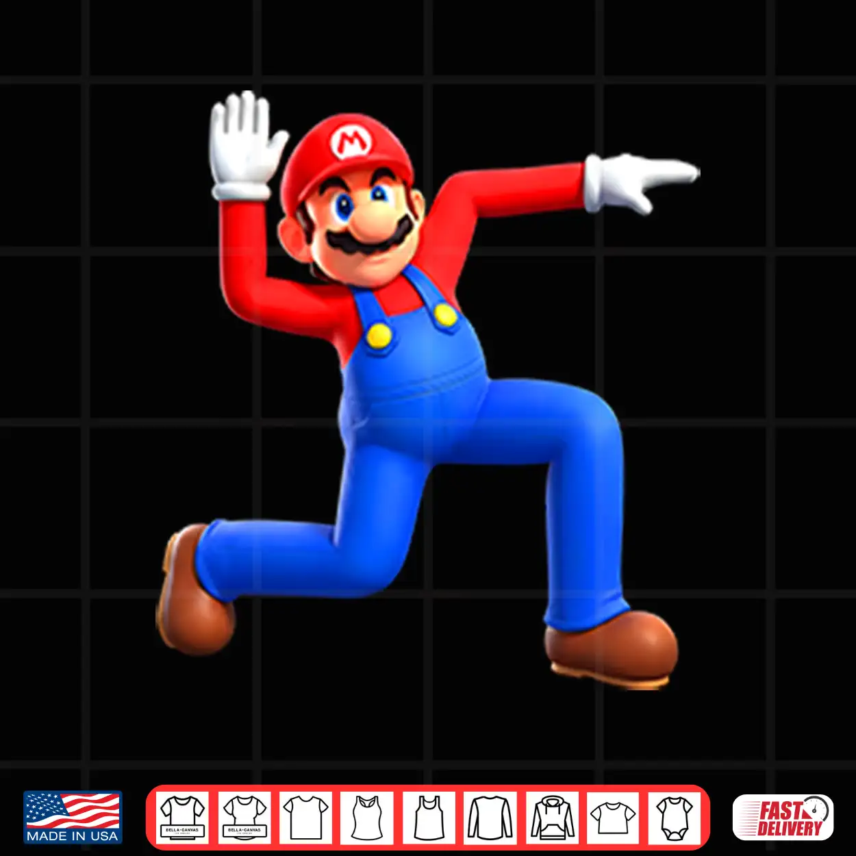 Mario Super Mario Bros Shirt Mario Super Mario Bros Shirt