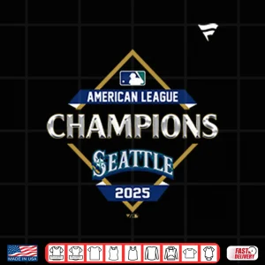 Seattle Mariners American League Champions 2025 Shirt 4 Design Seattle Mariners American League Champions 2025 Shirt
