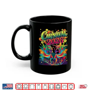 Mug Carnaval 2026 Mardi Gras 2026 Mens Womens Adults Matching Shirt