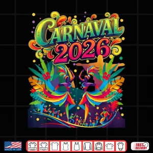 Design Carnaval 2026 Mardi Gras 2026 Mens Womens Adults Matching Shirt