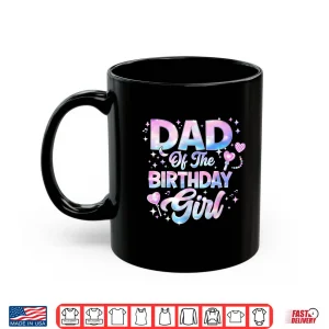 Mug Dad Of The Birthday Girl Kpop Family Matching Party Shirt