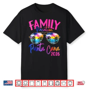 Family Vacation Punta Cana 2026 Matching Holiday Summer Shirt