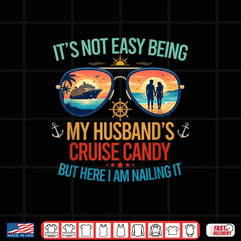 Design Husband And Wife Cruise Candy Funny Matching Couples Shirt