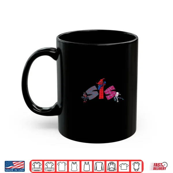 Mug Marvel Spider Man Trio Sis Sister Family Trip Matching Shirt
