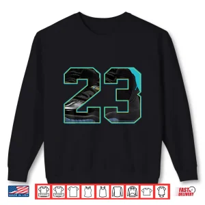 Sweatshirt Number 23 Drip Tee Gamma Blue 11S Matching Outfit Shirt