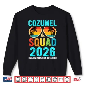 Sweatshirt Retro Cozumel Squad 2026 Matching Cruise Family Crew Shirt