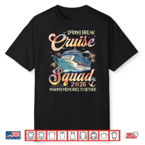 Spring Break Cruise Squad 2026 Crusing Matching Vacation Shirt